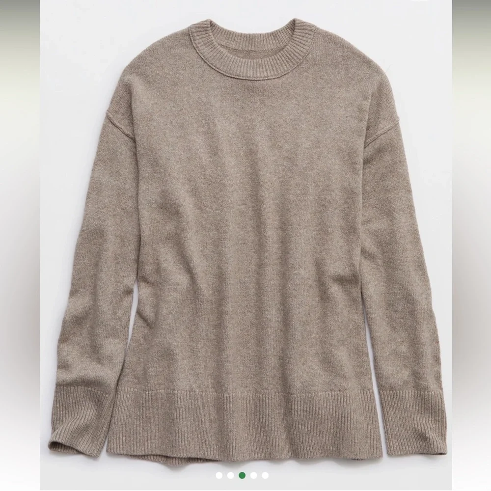 NWT Aerie Softest Luxe Crew Sweater - Picture 3 of 7